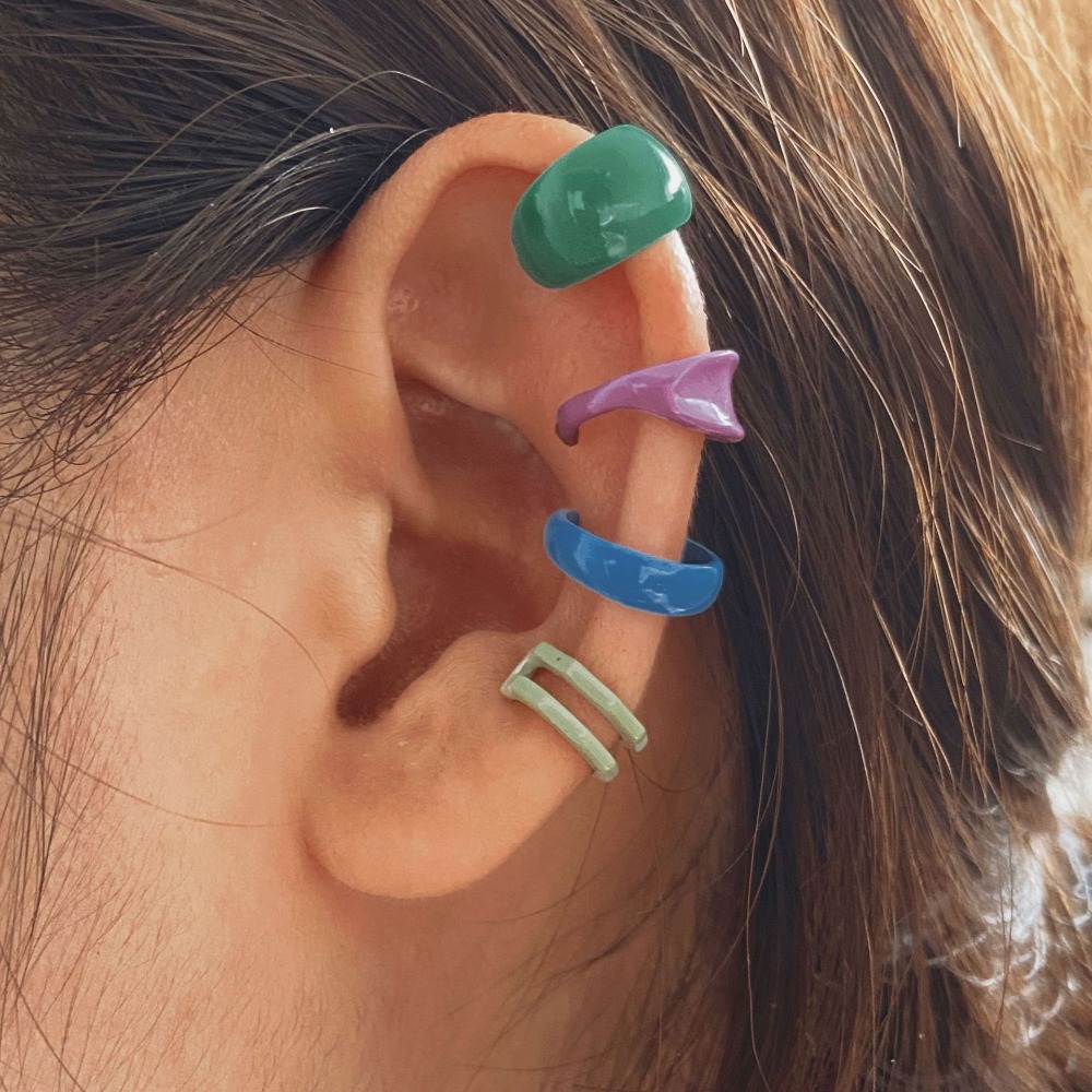 Body Jewelry Kit - 4pcs Set Personality Simple Fold Wear