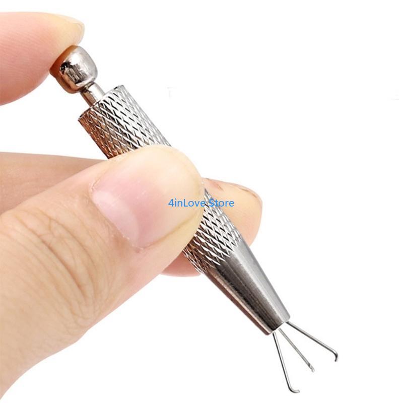 Body Jewelry Metal Types - T4MD Type Quads Prong Small Bead