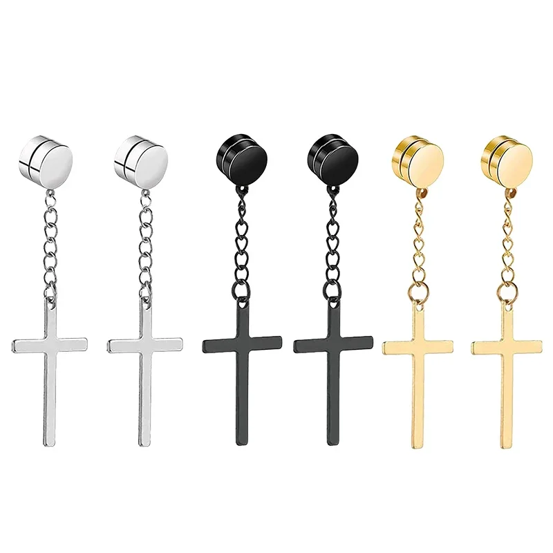 Body Jewelry Kit - 2pc Punk Mens Strong Magnet Magnetic