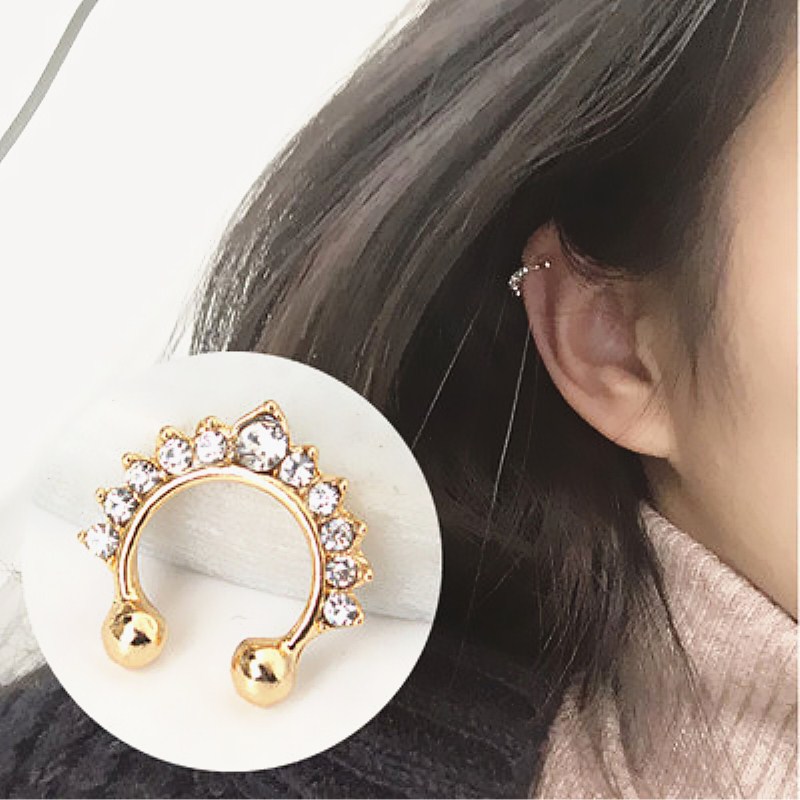 Body Jewelry Earrings - 1PC U-Shape Nose Clip Fake Nose