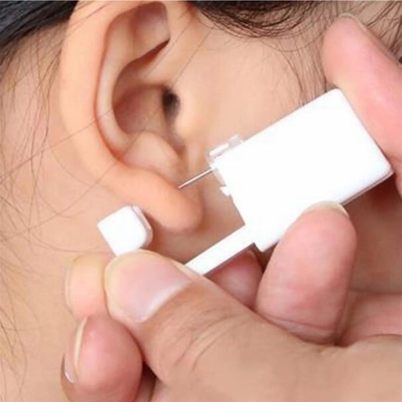 Body Jewelry Kit - 4MM Disposable Sterile Ear Piercing Kit,