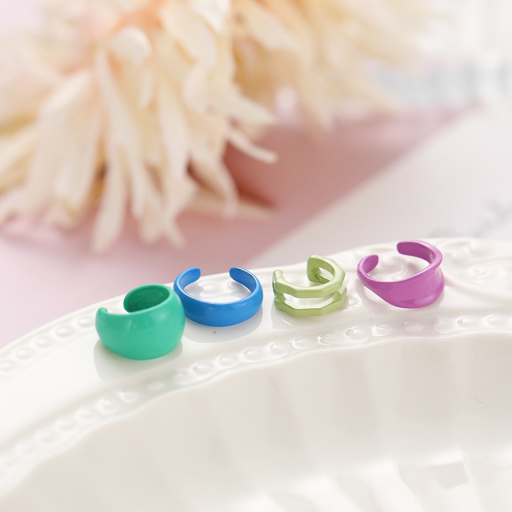 4pcs Set Personality Simple Fo - Body Jewelry Kit review and price