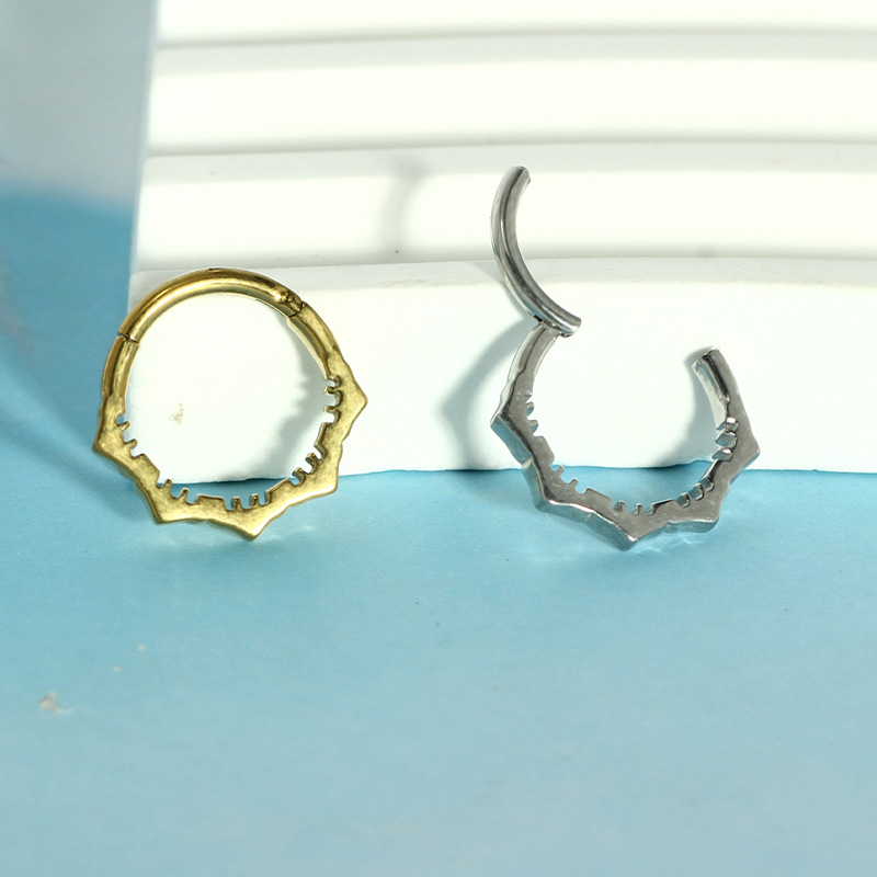 Nose Hoop Earrings Metal Nose  - Body Jewelry Earrings review and price