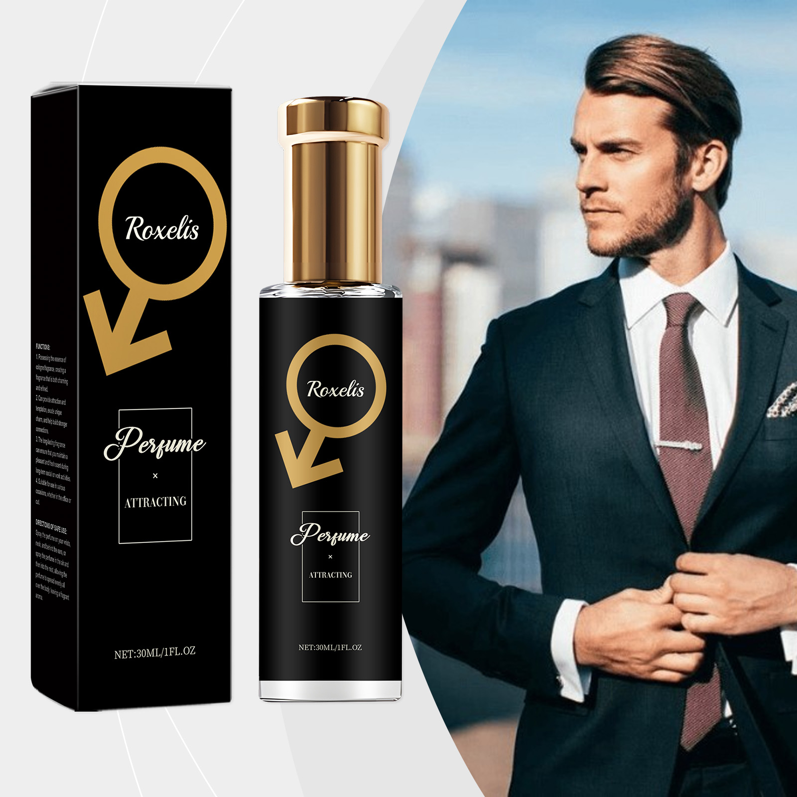 Roxelis 30ml Men Pheromone Per - Body Jewelry Kit review and price