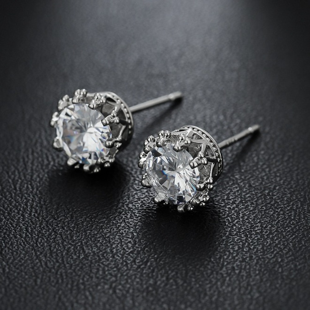 1pair Octagonal Star Zircon Lu - Body Jewelry High End review and price