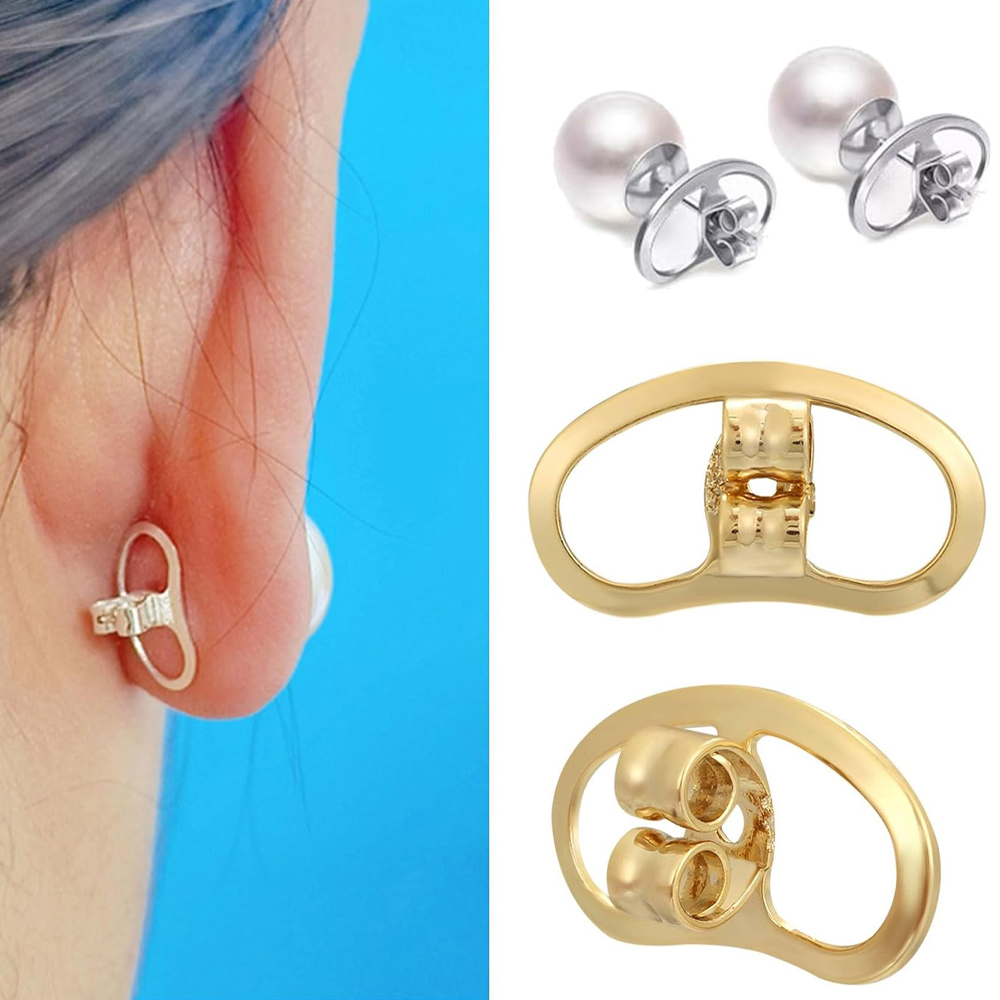 4Pcs Big Earring Lifters Metal - Body Jewelry Kit review and price