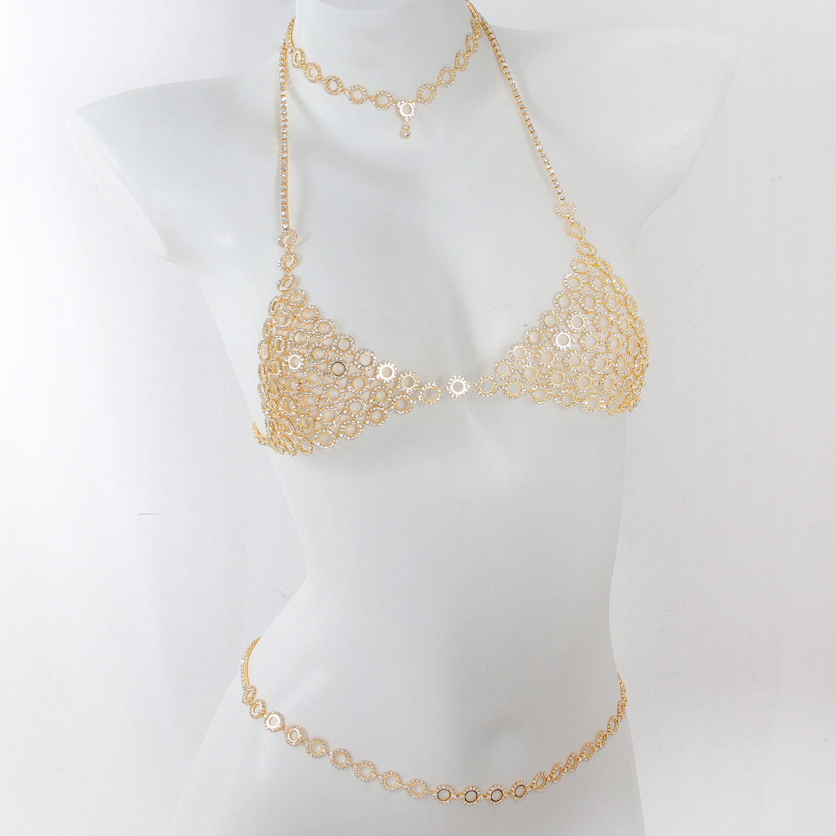 Fashionable Circular Splicing  - Body Jewelry Kit review and price