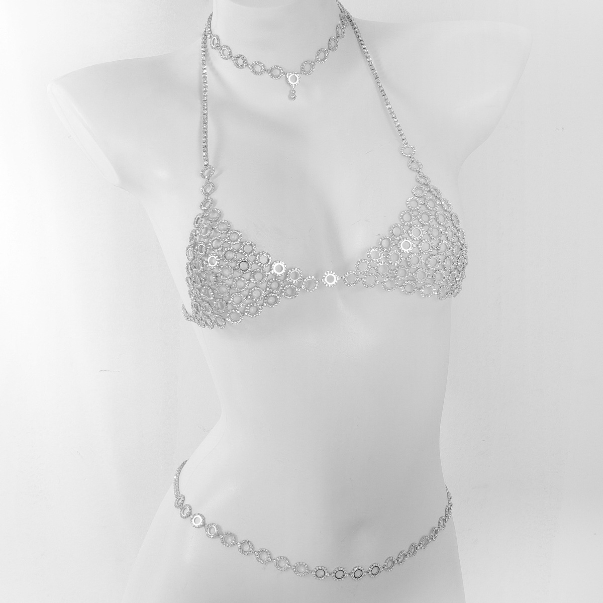 Fashionable Circular Splicing  - Body Jewelry Kit review and price