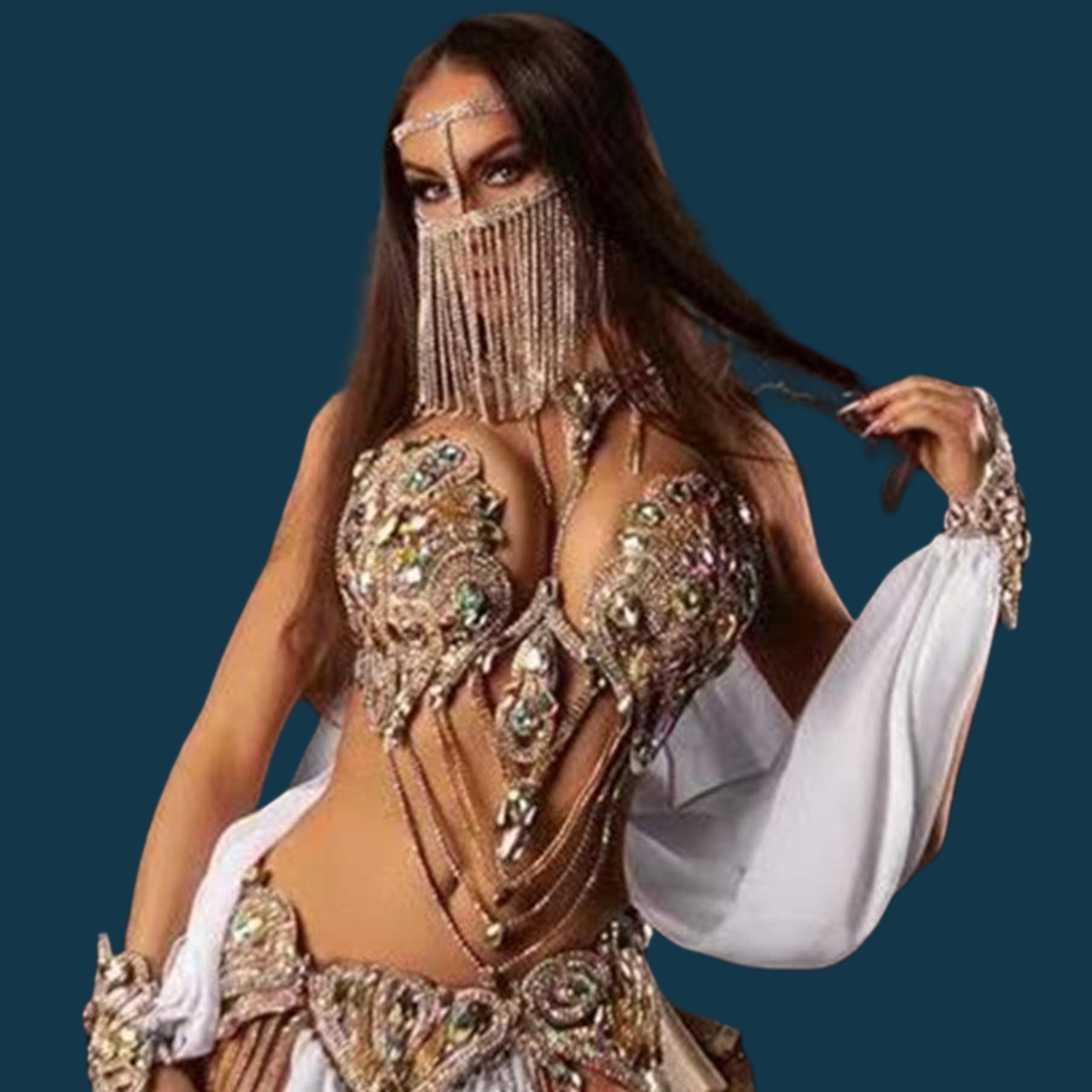 Body Jewelry Crystal Sexy Mask - Body Jewelry High End review and price