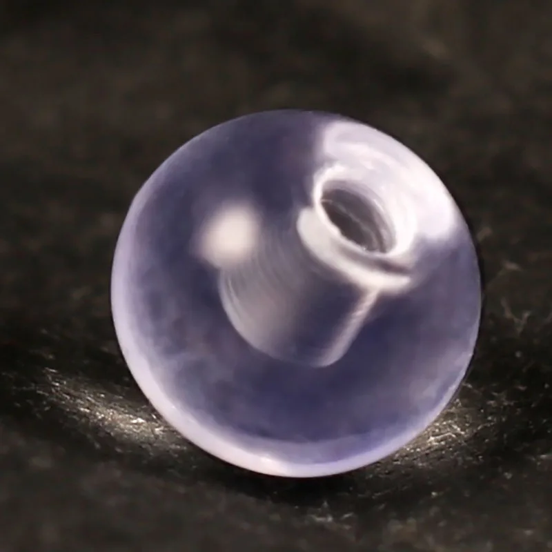 100pcs Transparent Replacement - Body Jewelry Replacement Ball review and price