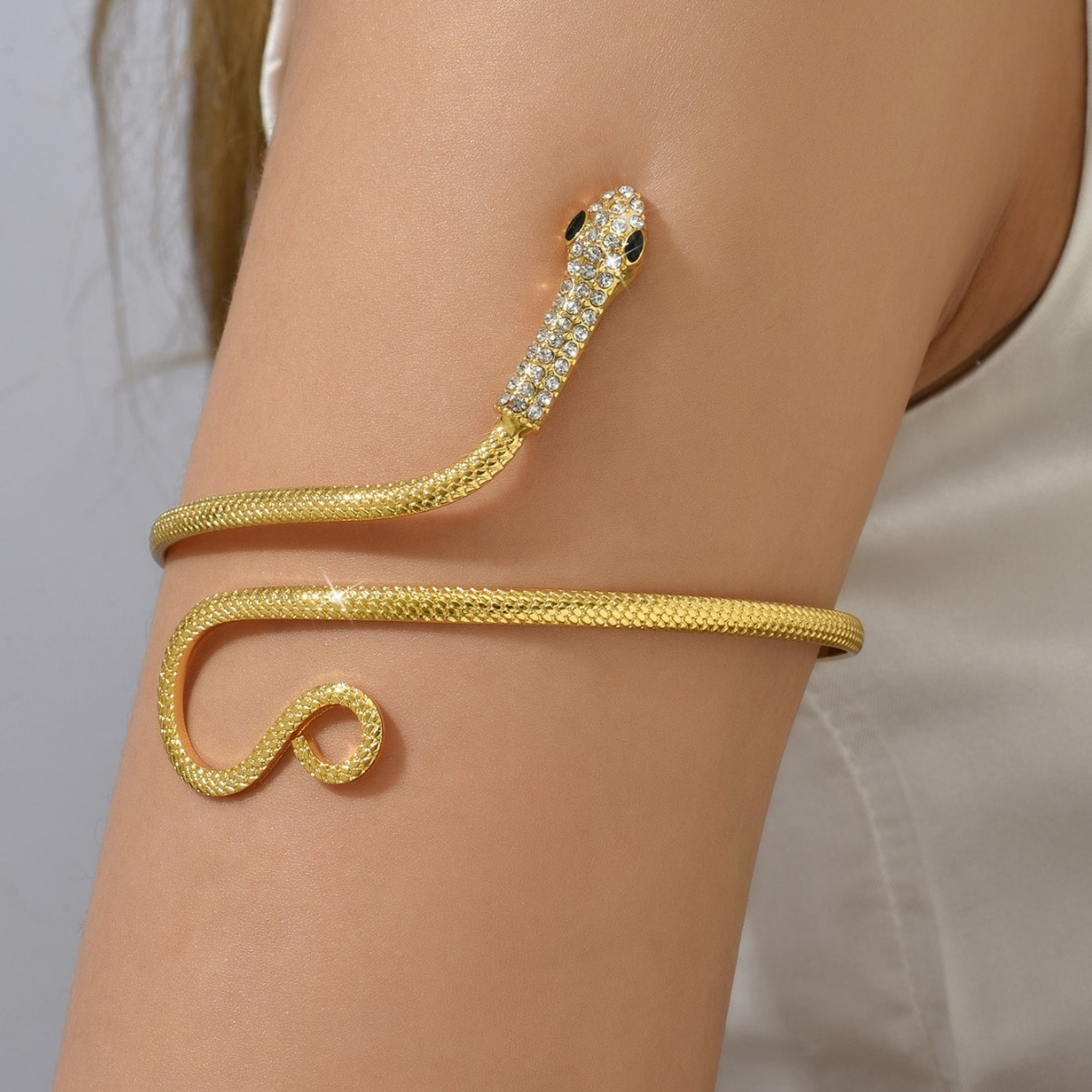 Punk Style Oversized Snake Cop - Body Jewelry High End review and price