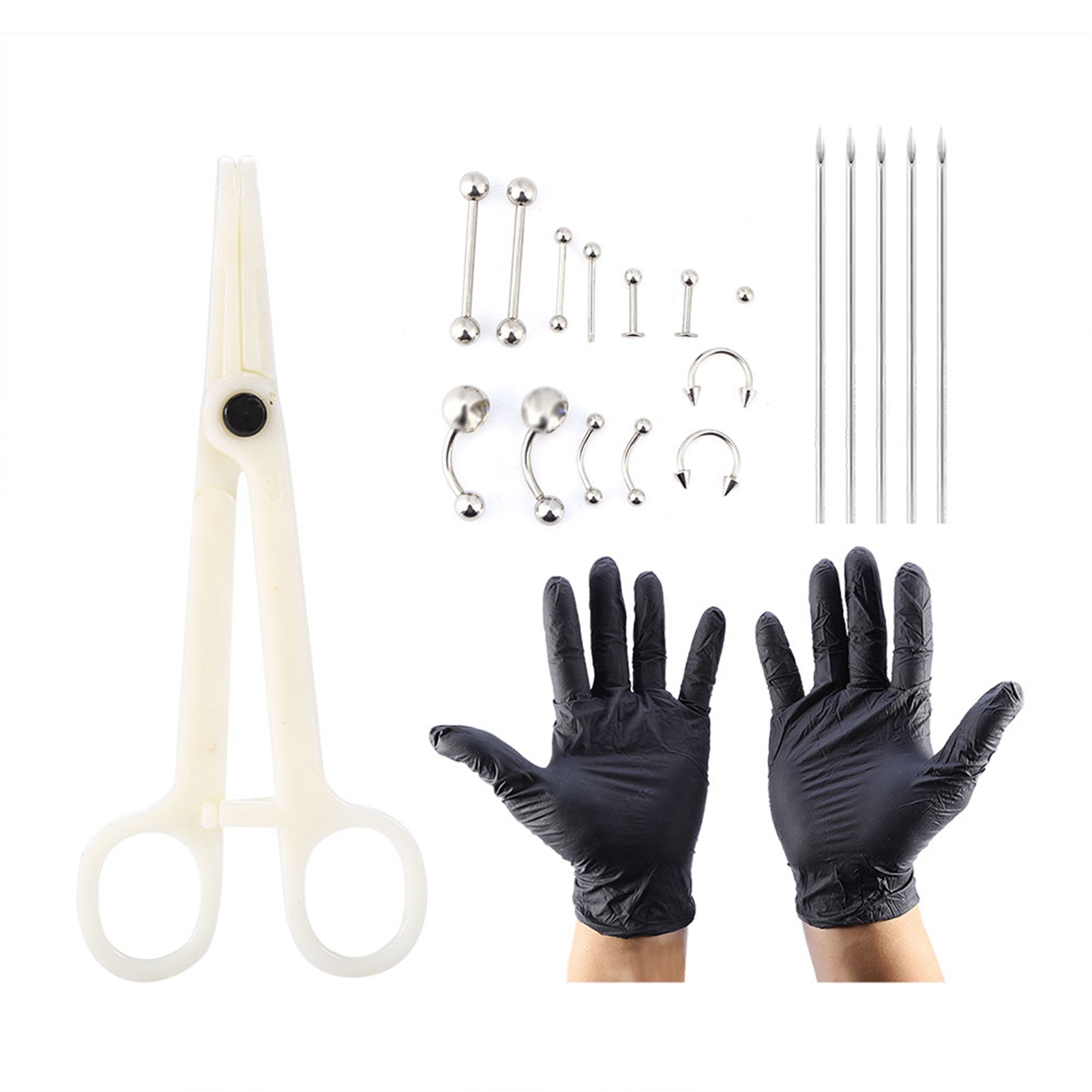 20pcs /set Tongue Nose Belly B - Body Jewelry Kit review and price
