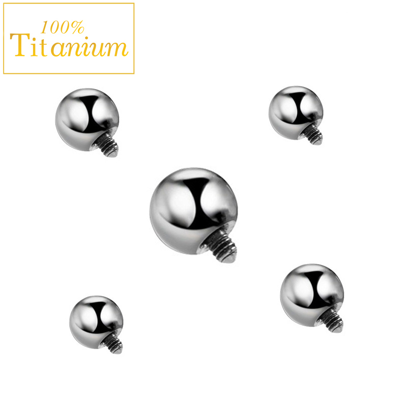 10Pc Implant Grade ASTM G23 Ti - Body Jewelry Replacement Ball review and price