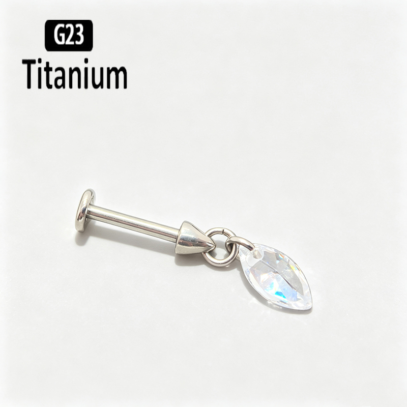 G23 Titanium Piercing Vertical - Body Jewelry Vertical Labret review and price