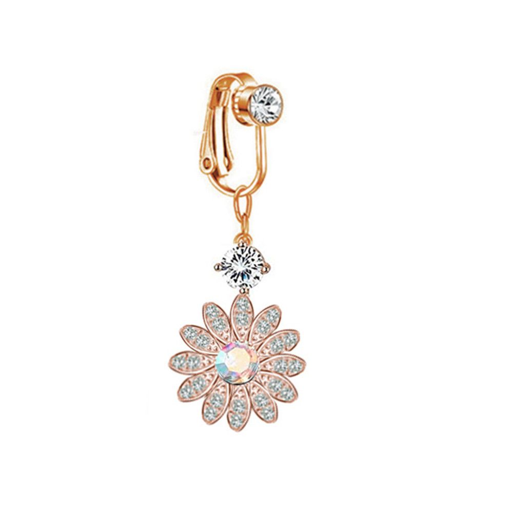 Clip On Umbilical Cartilage Cl - Body Jewelry Earrings review and price