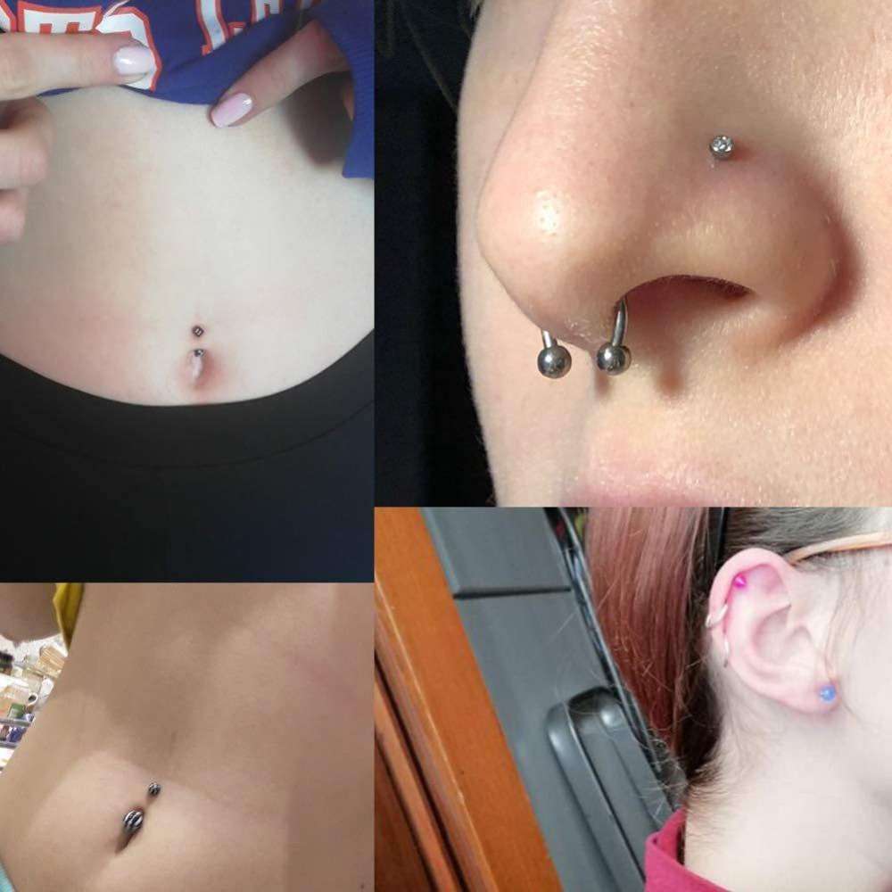 150/140/85/70/42Pcs Body Pierc - Body Jewelry Kit review and price