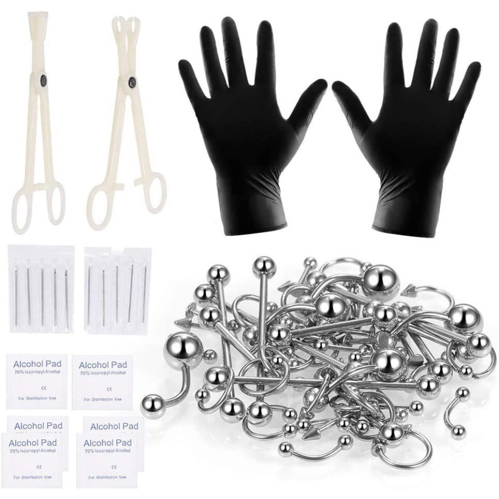 150/140/85/70/42Pcs Body Pierc - Body Jewelry Kit review and price
