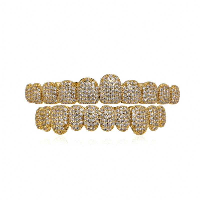 New Exquisite Hip-Hop Full Dia - Body Jewelry Real Diamonds review and price