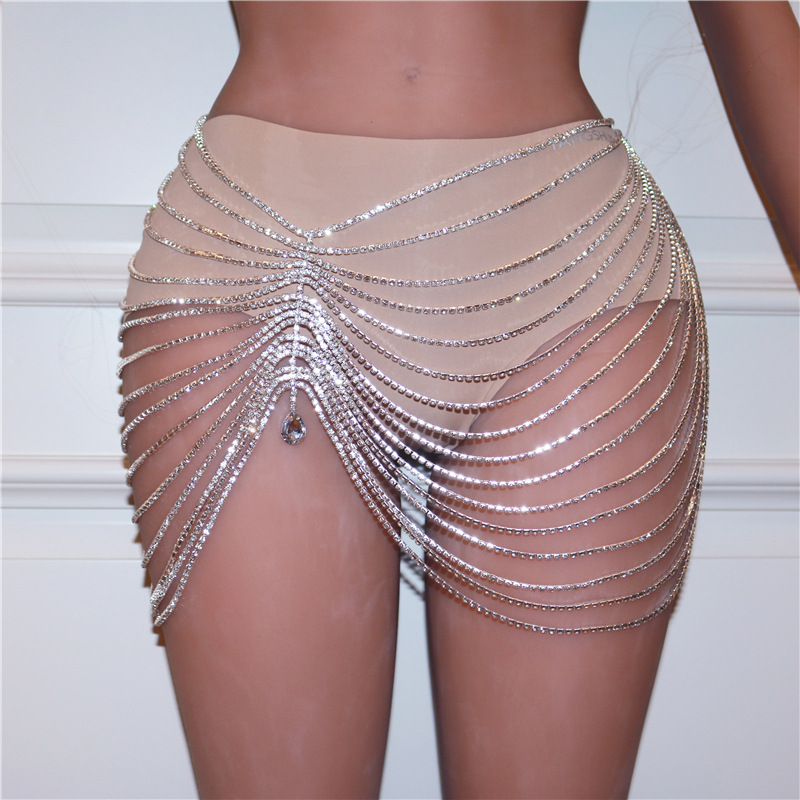 1PCS Sexy Shiny Tassel Crystal - Body Jewelry Rhinestone review and price