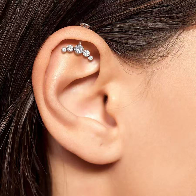 G23 Titanium Ear Piercing Inte - Body Jewelry Vertical Labret review and price