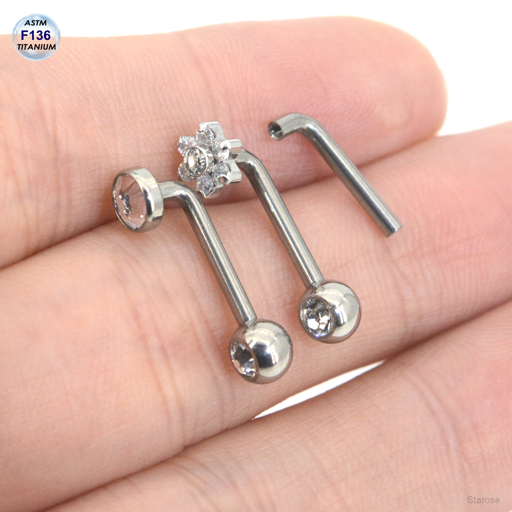 1Pc More Enjoyable Women VCH P - Body Jewelry Vertical Labret review and price