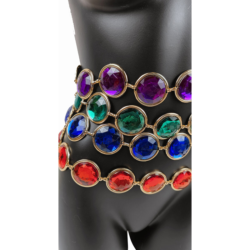 Precious Stone Body Chain Wais - Body Jewelry High End review and price