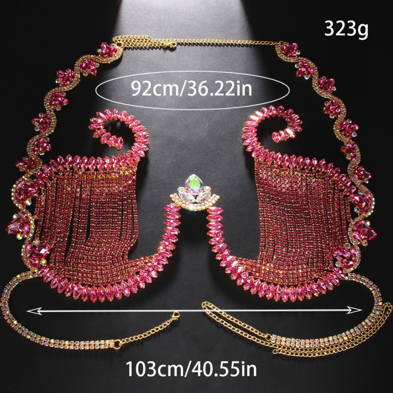 Women Body Chest Chain Sexy To - Body Jewelry Metal Types review and price