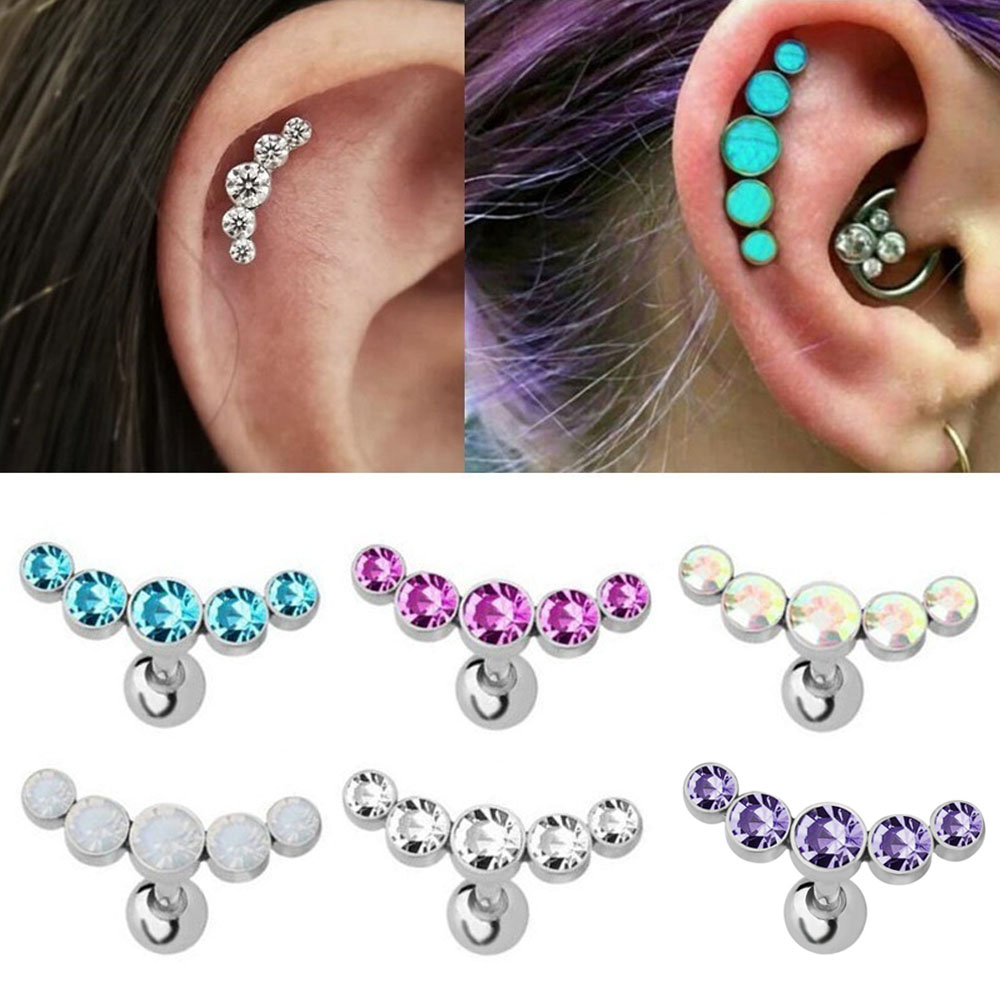 1Pcs Fashion 16G Stainless Ste - Body Jewelry Earrings review and price