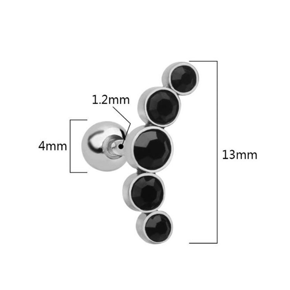 1Pcs Fashion 16G Stainless Ste - Body Jewelry Earrings review and price