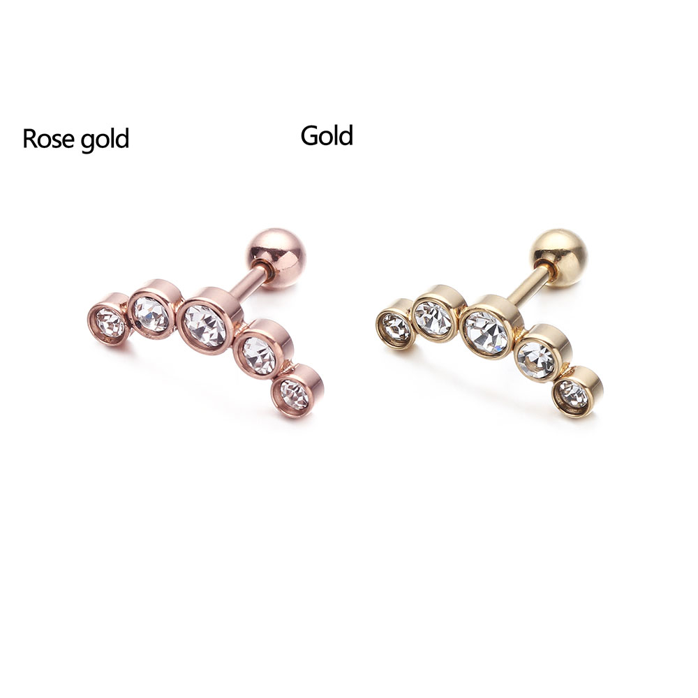 1Pcs Fashion 16G Stainless Ste - Body Jewelry Earrings review and price