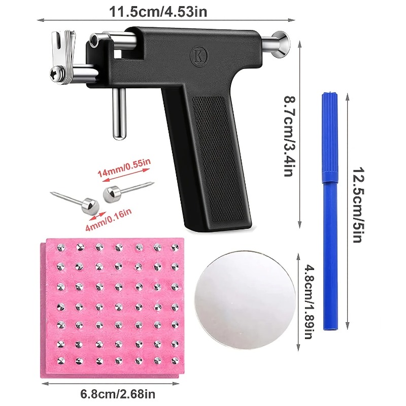 Professional Ear Piercing Gun  - Body Jewelry Kit review and price