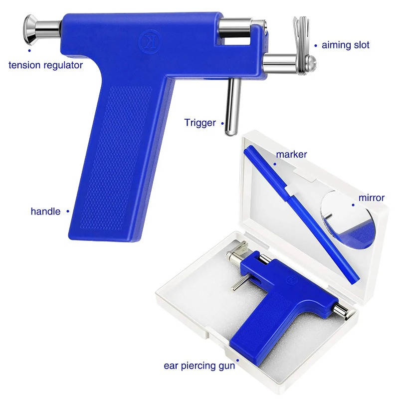 Professional Ear Piercing Gun  - Body Jewelry Kit review and price