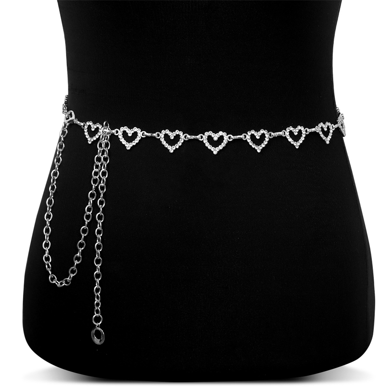 Fashion Rhinestone Heart Waist - Body Jewelry Rhinestone review and price
