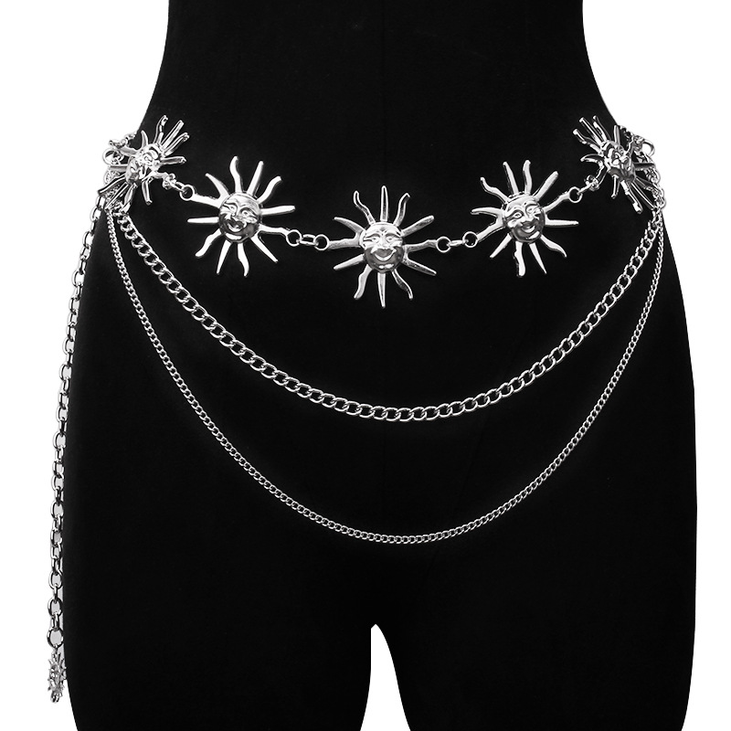 Chunky Multilayer Punk Gothic  - Body Jewelry Ends review and price
