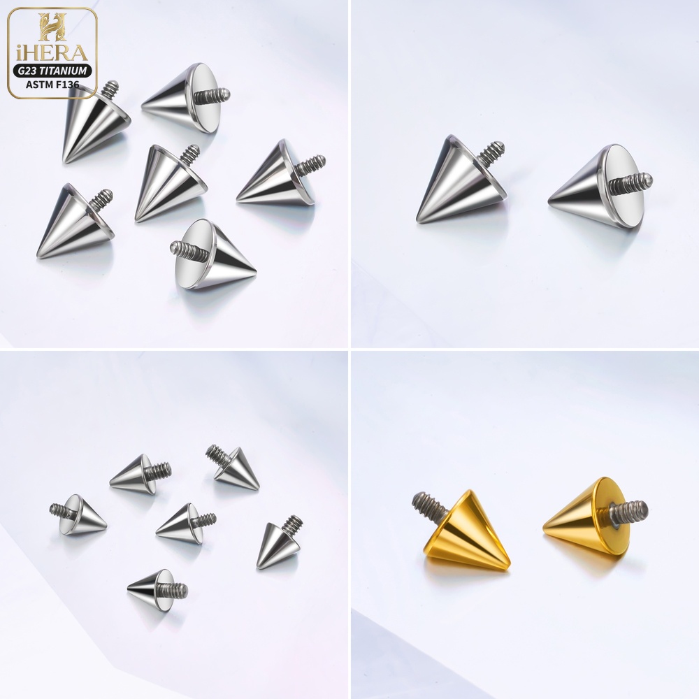 Titanium Ball Cone Replacement - Body Jewelry Replacement Ball review and price