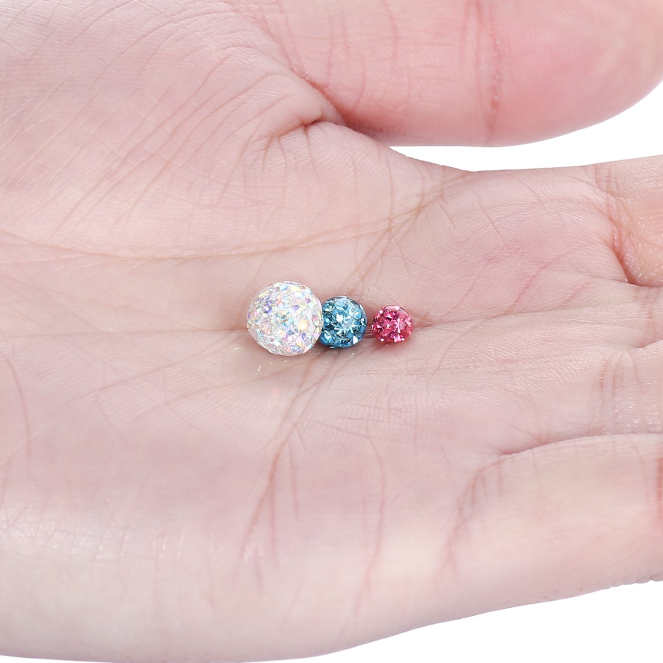 2 Pcs 14G 16G Surgical Stainle - Body Jewelry Replacement Ball review and price