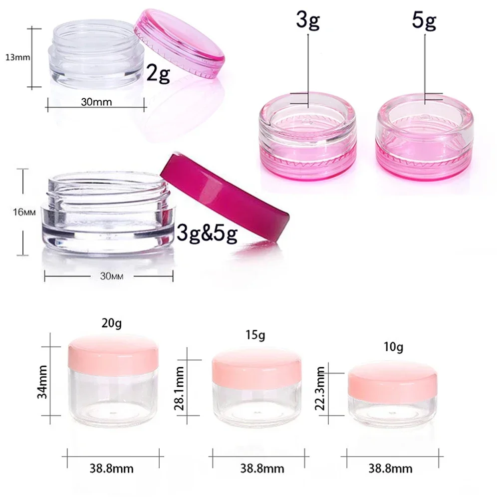 100Pcs 2g-20g Empty Small Cosm - Body Jewelry Jewelry Box review and price