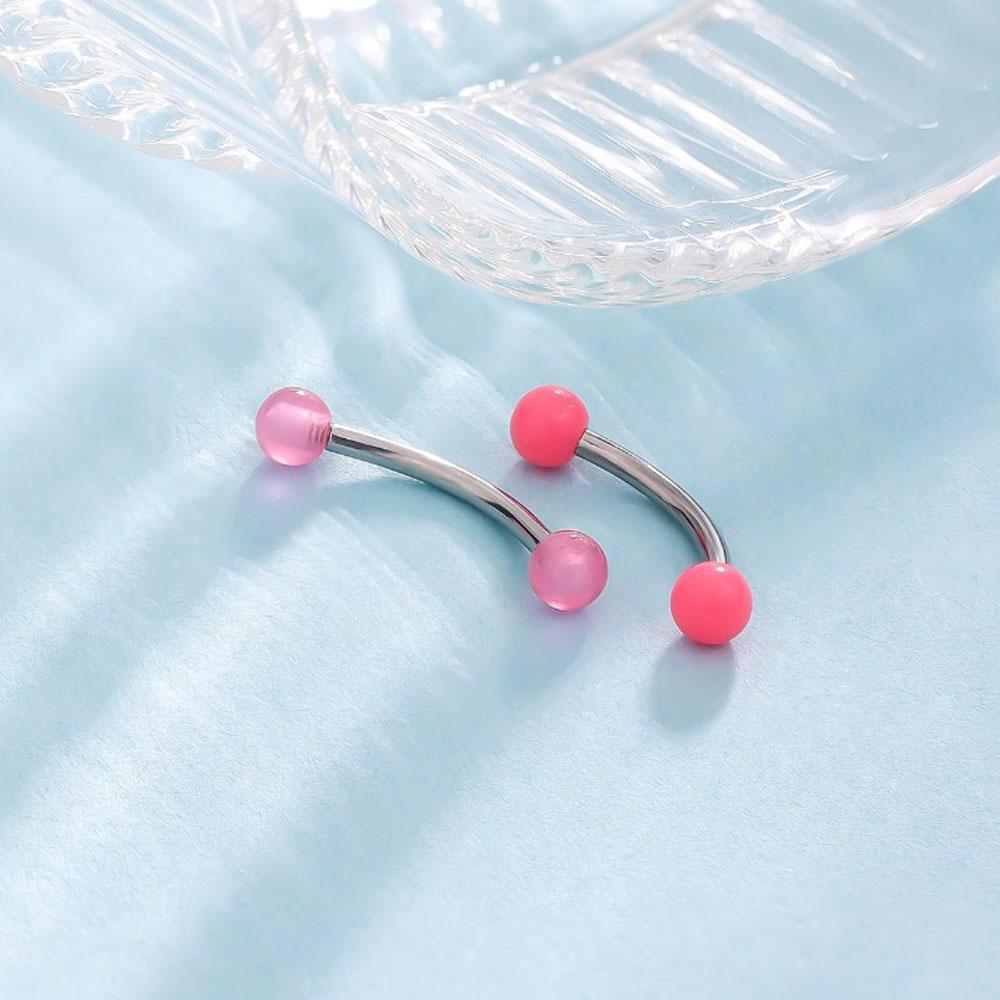 1/18Pcs Set 16G 6/8/10mm Eyebr - Body Jewelry Vertical Labret review and price
