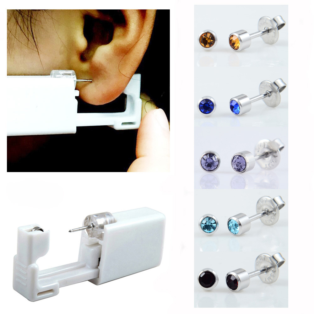 24pcs/Box No Pain Ear Piercing - Body Jewelry Jewelry Box review and price
