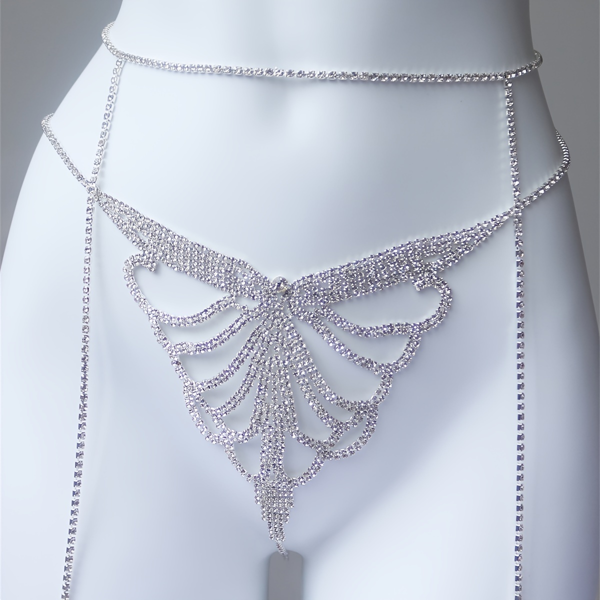 Multi layer rhinestone sparkli - Body Jewelry Rhinestone review and price