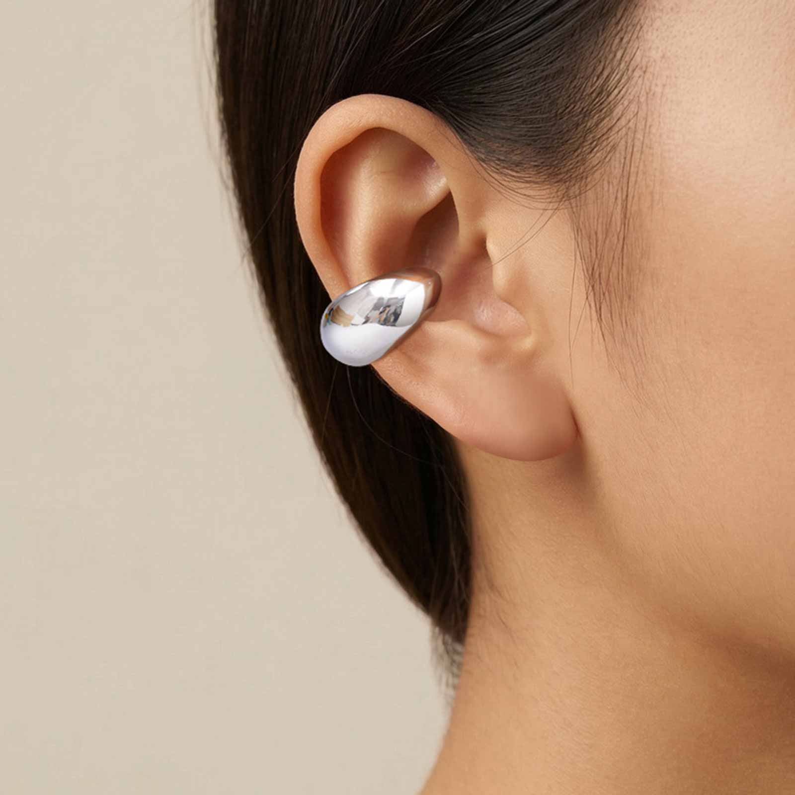 No Piercing Ear Cuff Set Silve - Body Jewelry Kit review and price